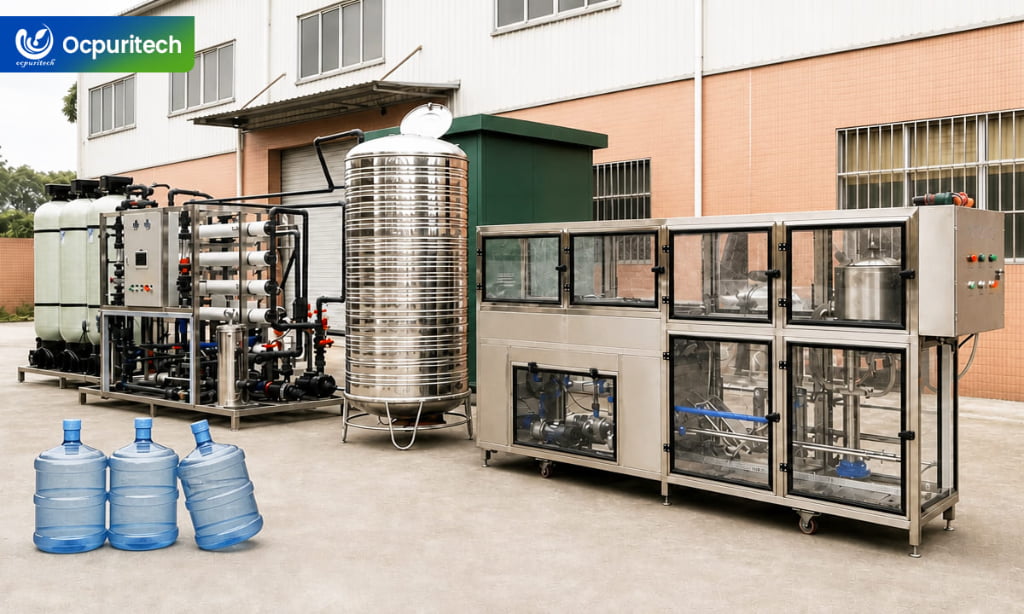 How to Build a 5 Gallon Water Bottling Production Line?