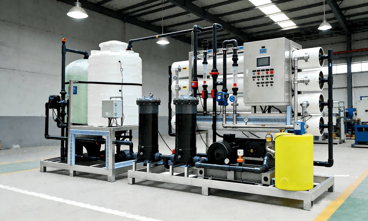 5tph industrial seawater desalination machine