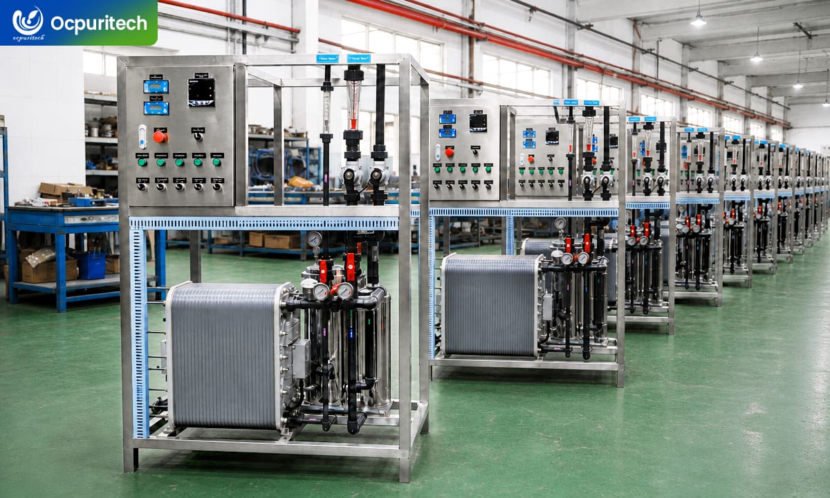 Electrodeionization in High-Purity Water Systems