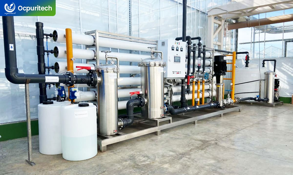 Reverse osmosis water purification equipment for agricultural irrigation