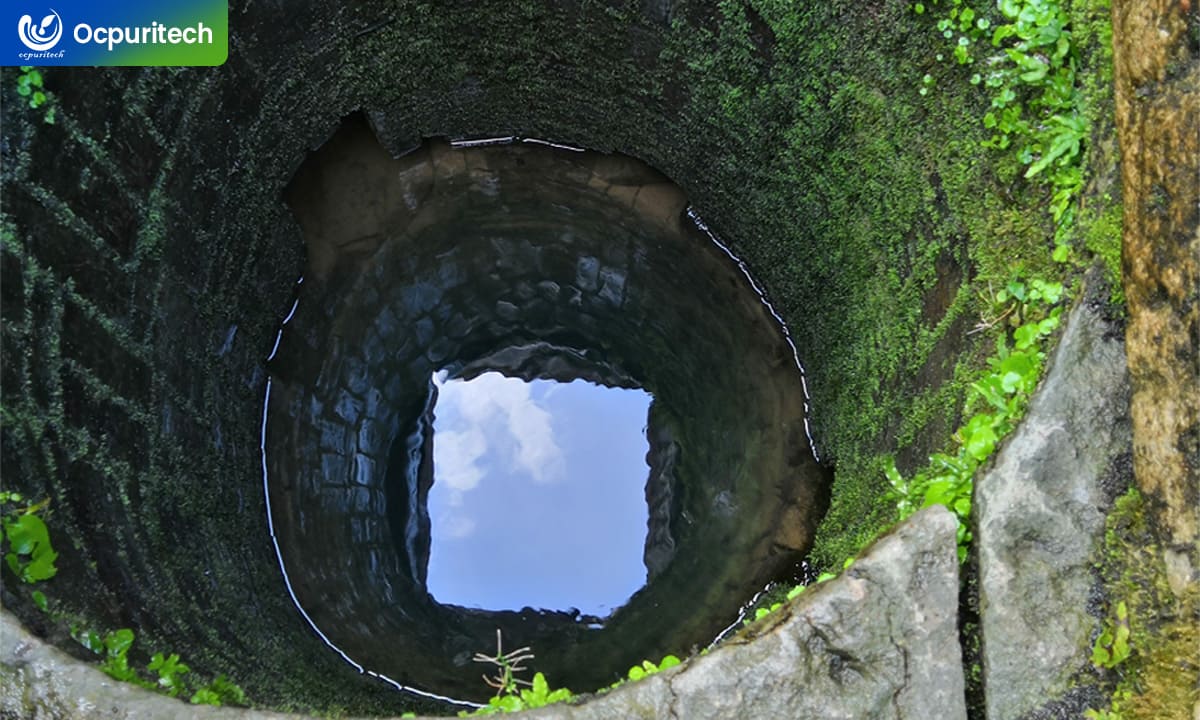 Used for well water treatment